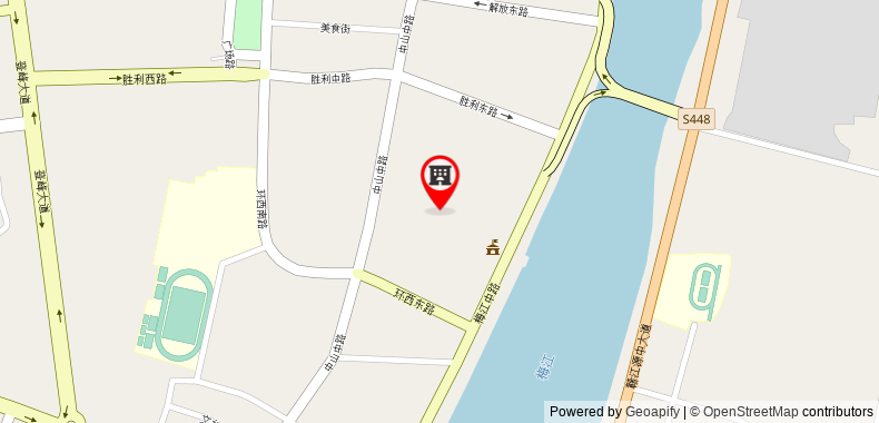 Bản đồ đến Khách sạn GreenTree Alliance Ganzhou Ningdu County Meijiang Town Sanhuan Nan Road