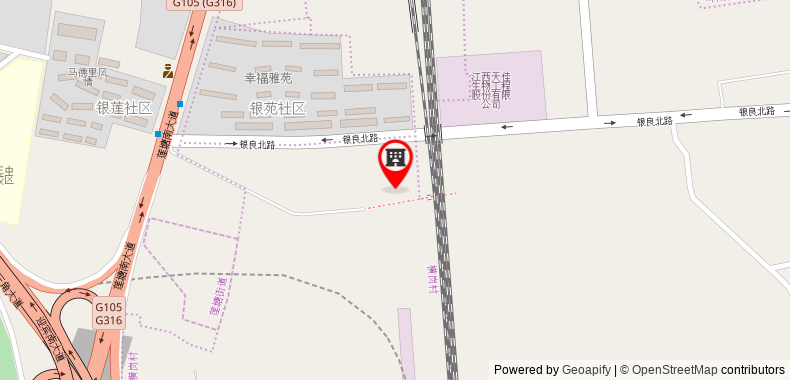 Evergrande Hotel Nanchang on maps