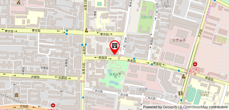 Bản đồ đến Khách sạn JI Lanzhou Oriental Red Square