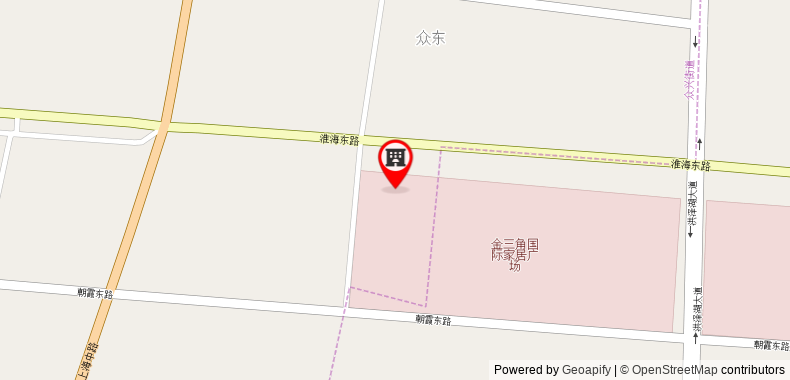 Bản đồ đến 7Days Inn Suqian Siyang Bus Station