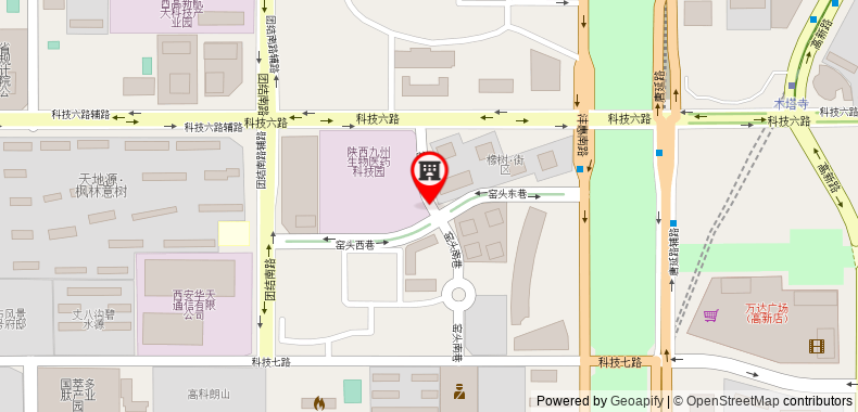 Mercure Xian Hi Tech Zone on maps