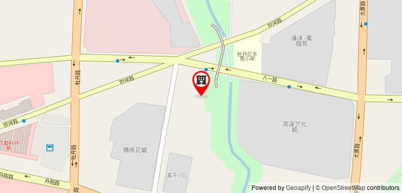 GreenTree Inn Heze Shan County Huxi South Road Express Hotel on maps