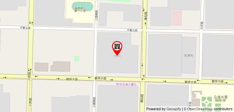 Starway Hotel Wuhai Xinhua Street on maps