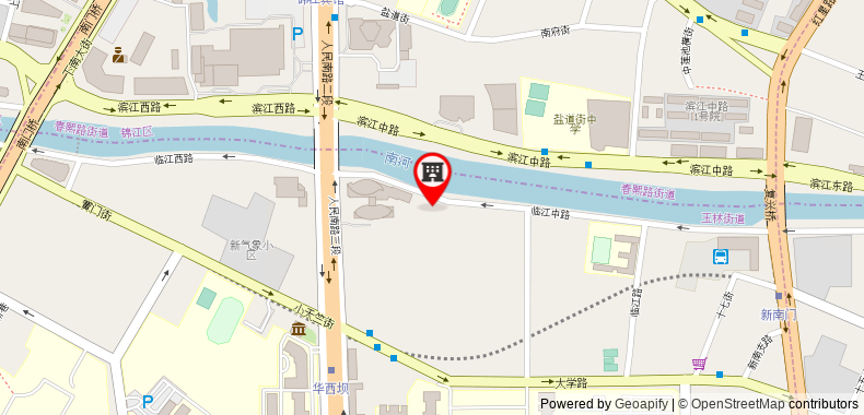 在地图上查看四川錦江賓館東樓