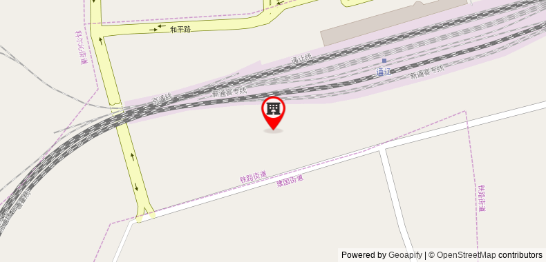 Jun Hotel Inner Mongolia Tongliao Kerchin District North Railway Station Square on maps