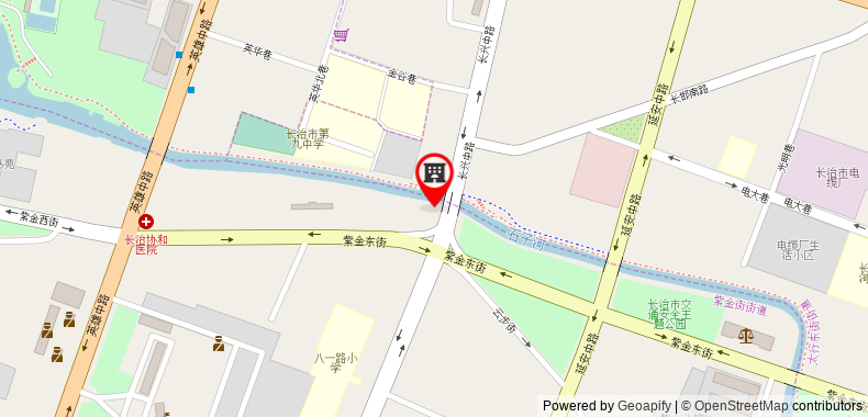 Bản đồ đến Jinjiang Inn Changzhi Bayi Square