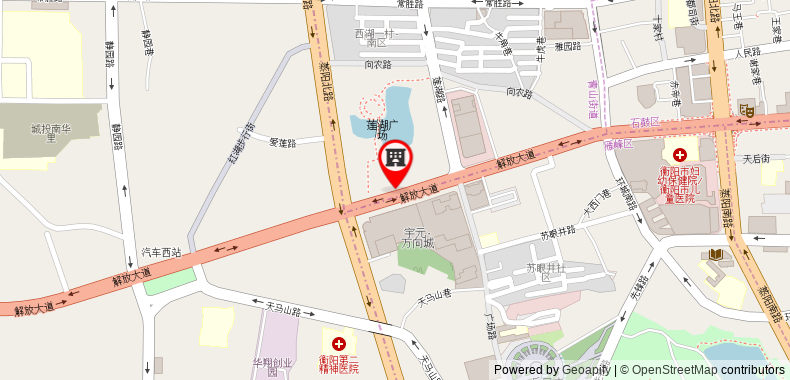 Bản đồ đến Jtour Inn Hengyang Nanhua University