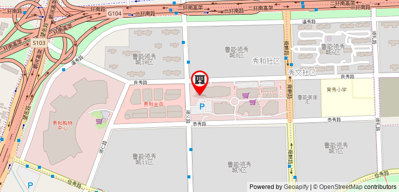 Hilton Jinan South Hotel & Residences on maps