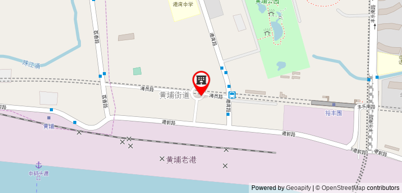 在地图上查看廣州悅海酒店