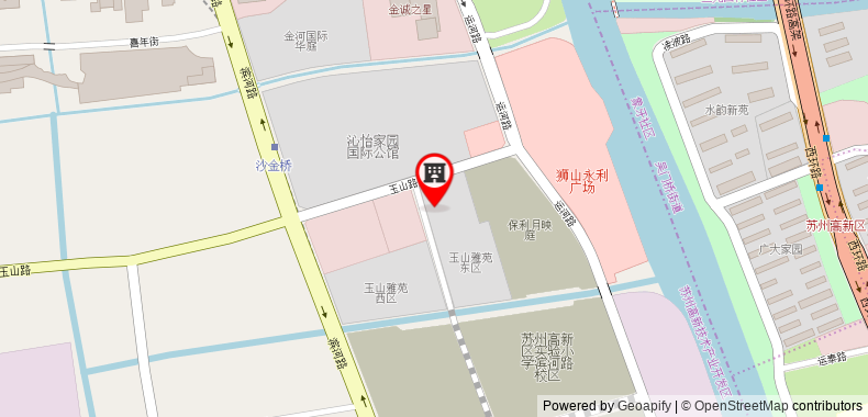 Bản đồ đến Khách sạn Meijin All Suites Suzhou