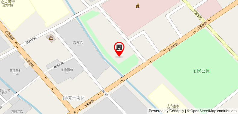 Bản đồ đến Khách sạn Taicang Mingri Zhixing Express