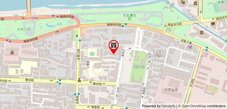 Bản đồ đến Khách sạn Hanting Lanzhou City Museum Branch