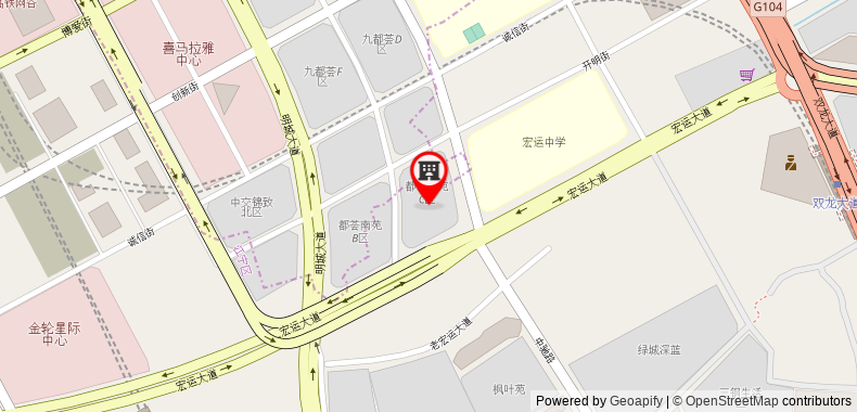 Bản đồ đến [Deluxe Suite Room] Nanjing Weibao Home Apartment