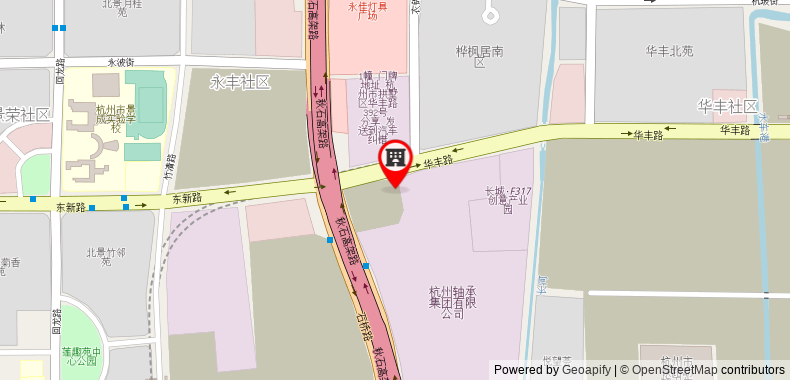 Bản đồ đến Khách sạn Hangzhou YongHui International