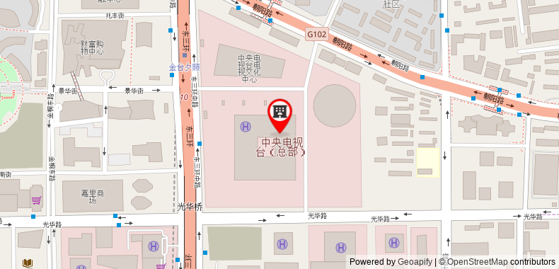 Bản đồ đến Khách sạn Kerry , Beijing