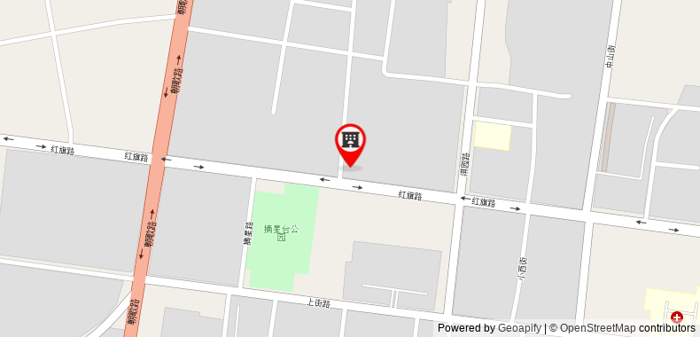 Bản đồ đến Khách sạn Hanting Hebi Qi County Bus Station
