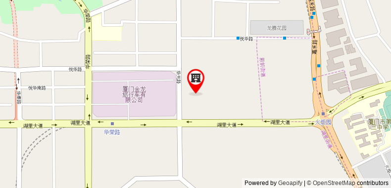 Bản đồ đến Khách sạn C&D Xiamen