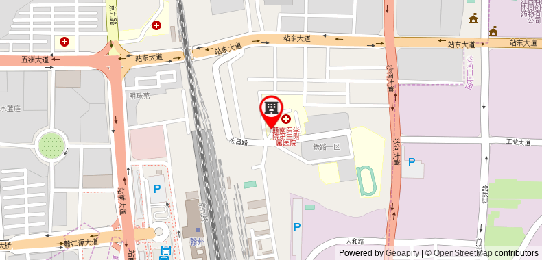 Vienna Hotel Jiangxi Ganzhou Railway Station on maps