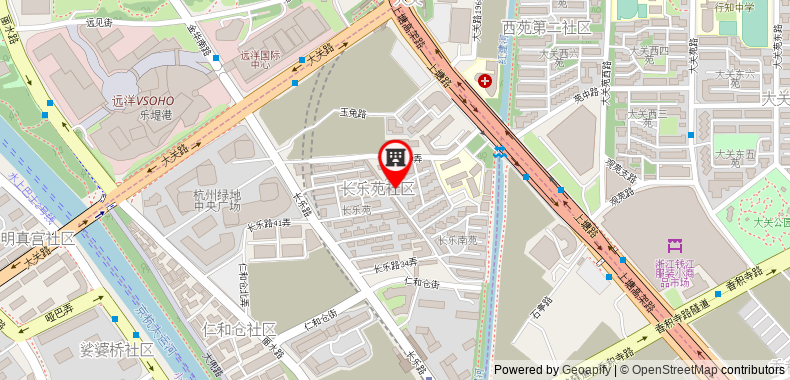 Bản đồ đến Khách sạn Kempinski Hangzhou