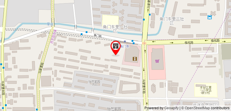 在地图上查看錦江之星北京南站馬家堡酒店