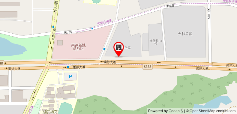 在地图上查看鎮江書香世家酒店