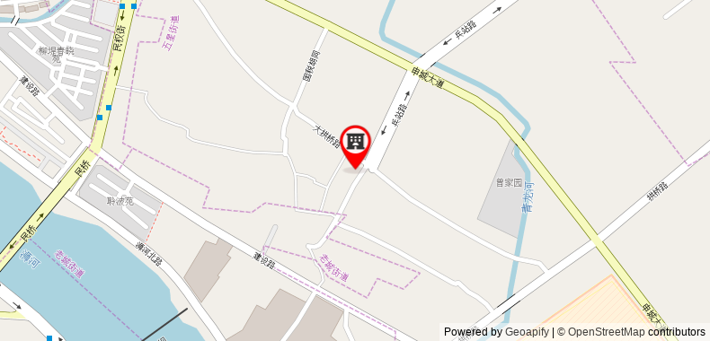 Bản đồ đến 7 Days Inn Xinyang Minquan Road Minqiao Branch