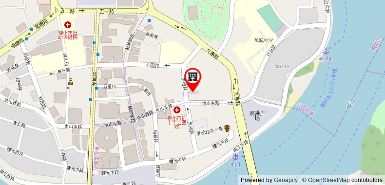 Bản đồ đến Khách sạn E-Cheng Liuzhou Central Plaza Branch