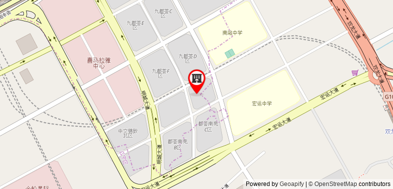 Bản đồ đến Holiday Inn Nanjing South Station