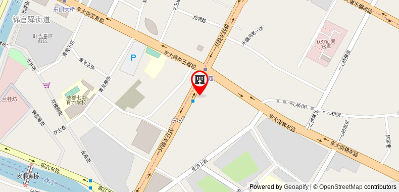 Bản đồ đến Khách sạn Minyoun Chengdu Dongda Member of Preferred s & Resorts