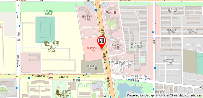 在地图上查看唐山錦江白玉蘭酒店
