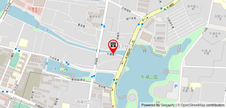 Bản đồ đến City Comfort Inn Tianmen West Lake Lanbao