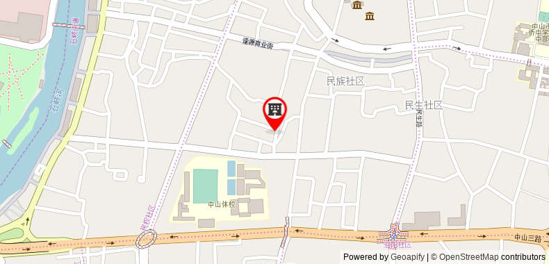 Bản đồ đến Khách sạn Jinjiang Inn Zhongshan Pedestrian Street