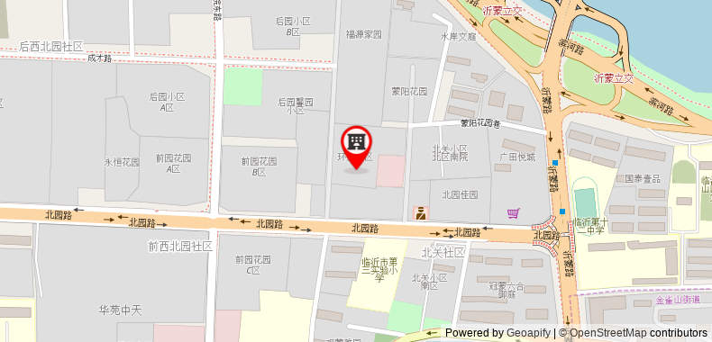 Bản đồ đến Khách sạn Super 8 Yishui Changanlu