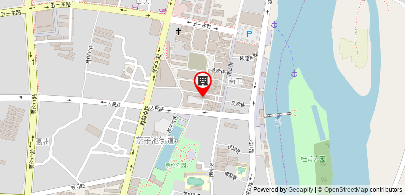 Bản đồ đến 7 Days Inn Leiyang Wuyi East Road Branch