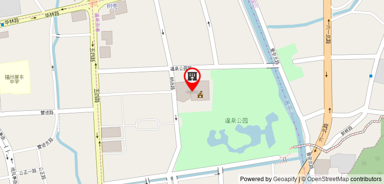Bản đồ đến Fuzhou Mode Inn WuSi Branch