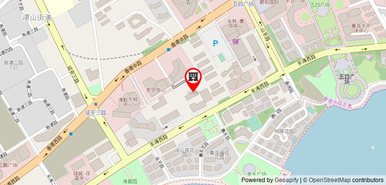 Bản đồ đến Khách sạn Qingdao Litian
