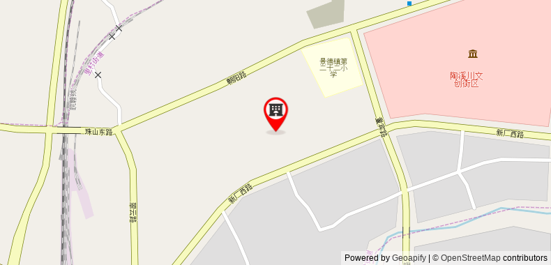 Bản đồ đến GreenTree Inn JinDeZhen People Square Taoxichuan Wenchuang Street