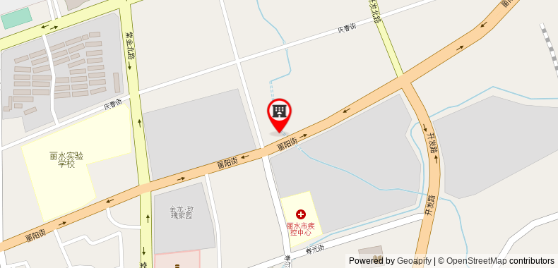 Holiday Inn Express Lishui City Center on maps