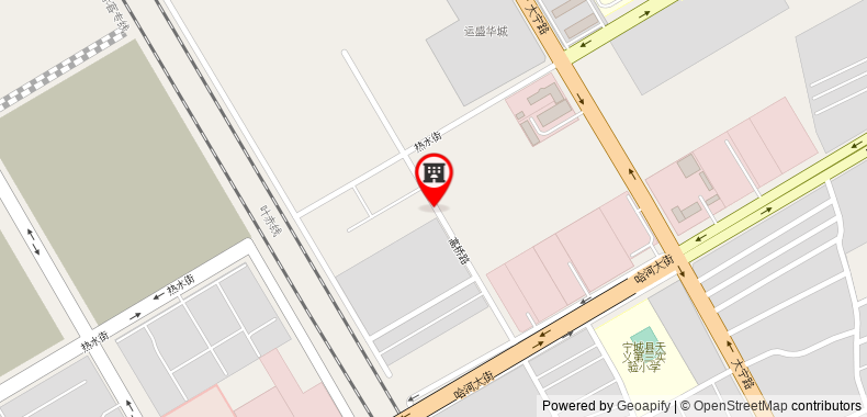 在地图上查看格林豪泰赤峰寧城縣汽車站商務酒店