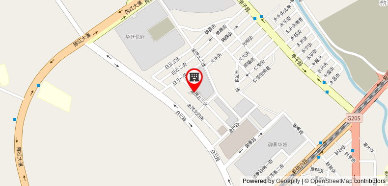 7 Days Inn Huizhou Zhongkai Chenjiang Avenue Branch on maps