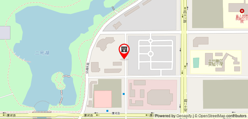 Bản đồ đến Khách sạn Ji Lanzhou Zhongchuan Airport