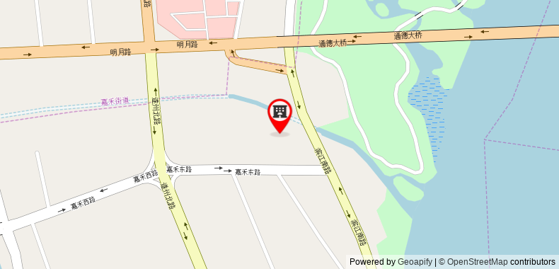 Bản đồ đến 7 Days Inn Suining Jixiang Building Branch