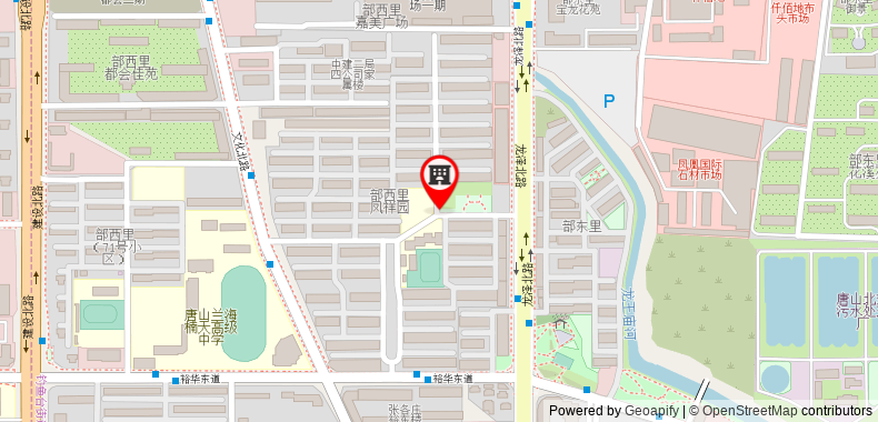 Bản đồ đến Khách sạn Shell Tangshan Caofeidian Xinghaimingdu Square