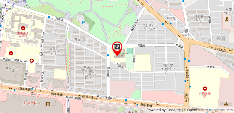 Xinhua Hotel Tangshan on maps