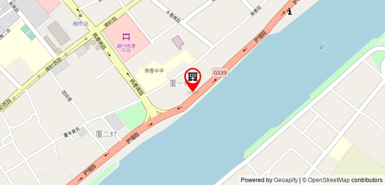 Bản đồ đến Khách sạn GreenTree Alliance GuangDong ChaoZhou Jinlong Building
