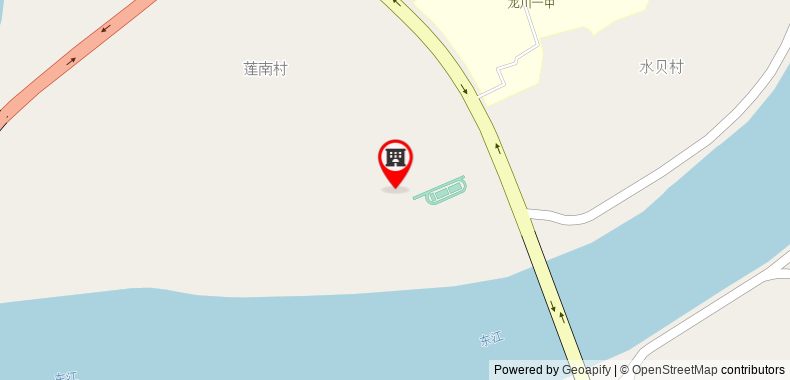 Bản đồ đến 7 Days Inn Heyuan Longchuan New City Branch
