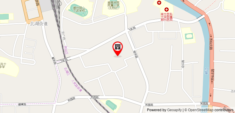 Bản đồ đến 7 Days Inn Chenzhou Railway Station Plaza Branch
