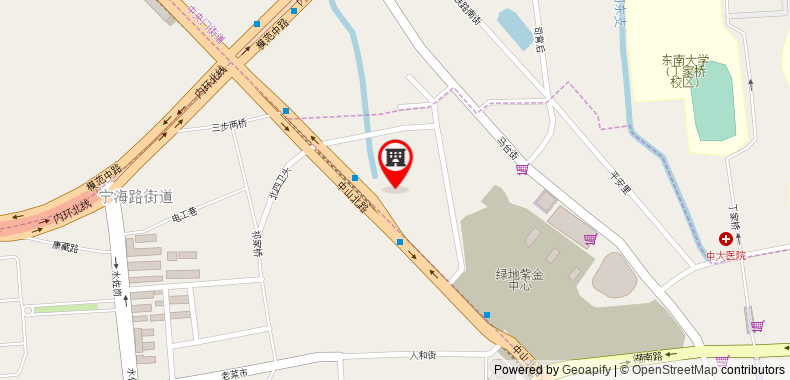 Bản đồ đến Khách sạn Jin Jiang Nanjing