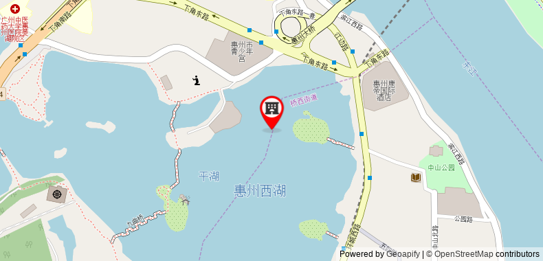 Huizhou Xilin West Lake Boutique Hotel on maps