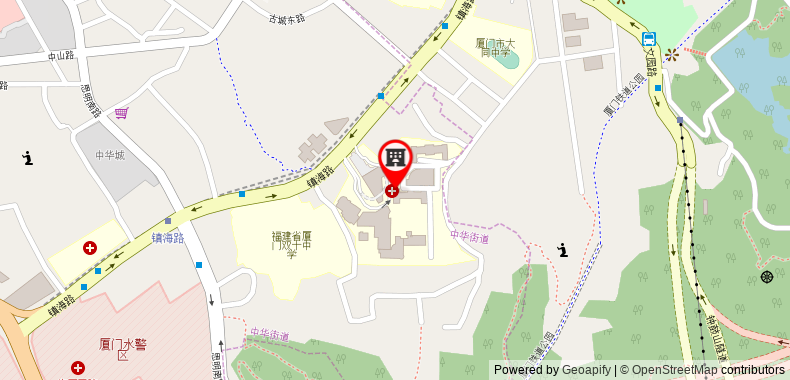 Bản đồ đến Khách sạn Ibis Styles Xiamen Zhongshan Road Walking Street